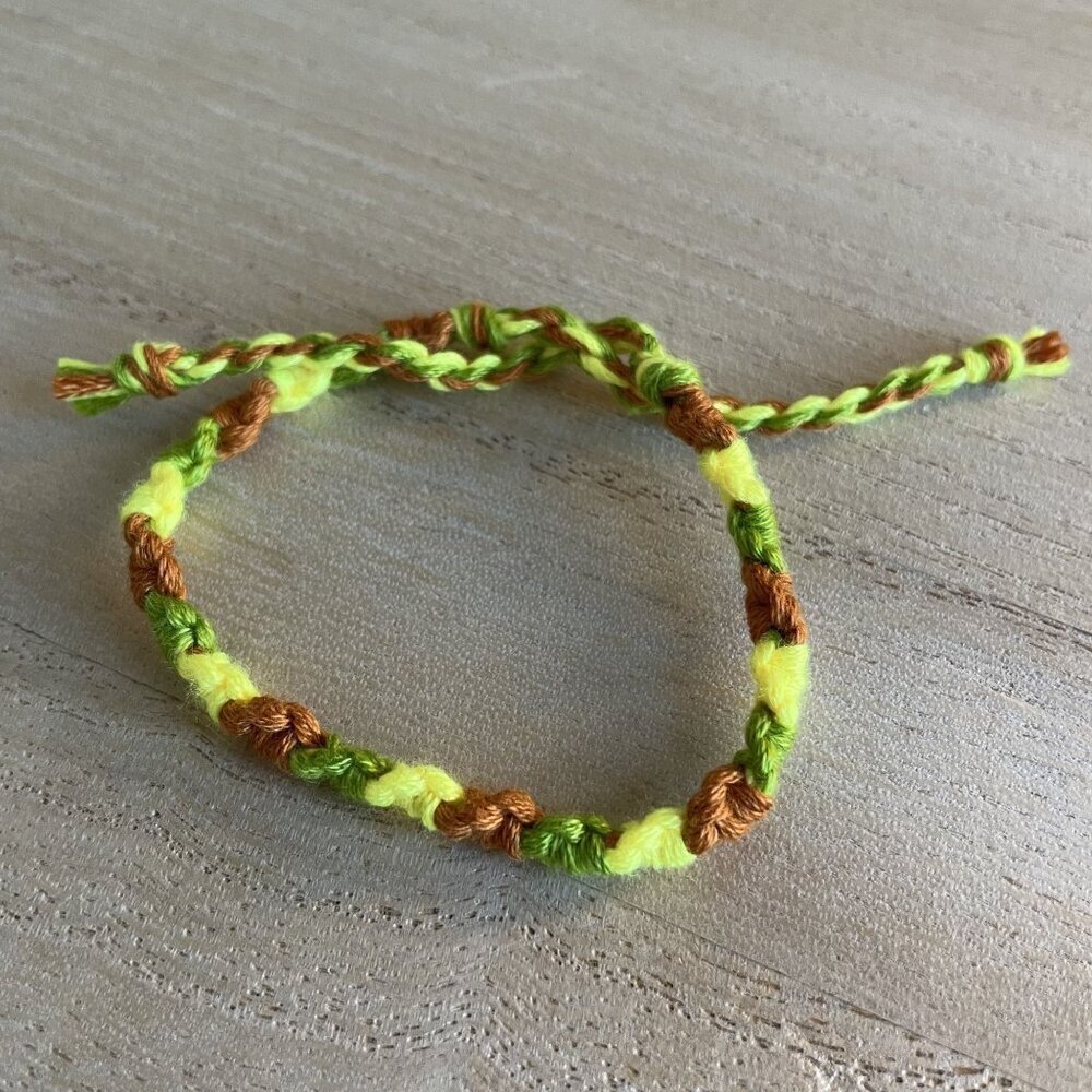 Imara Bracelet, anklet, trendy, comfortable, tie, embroidery thread, woven, gift